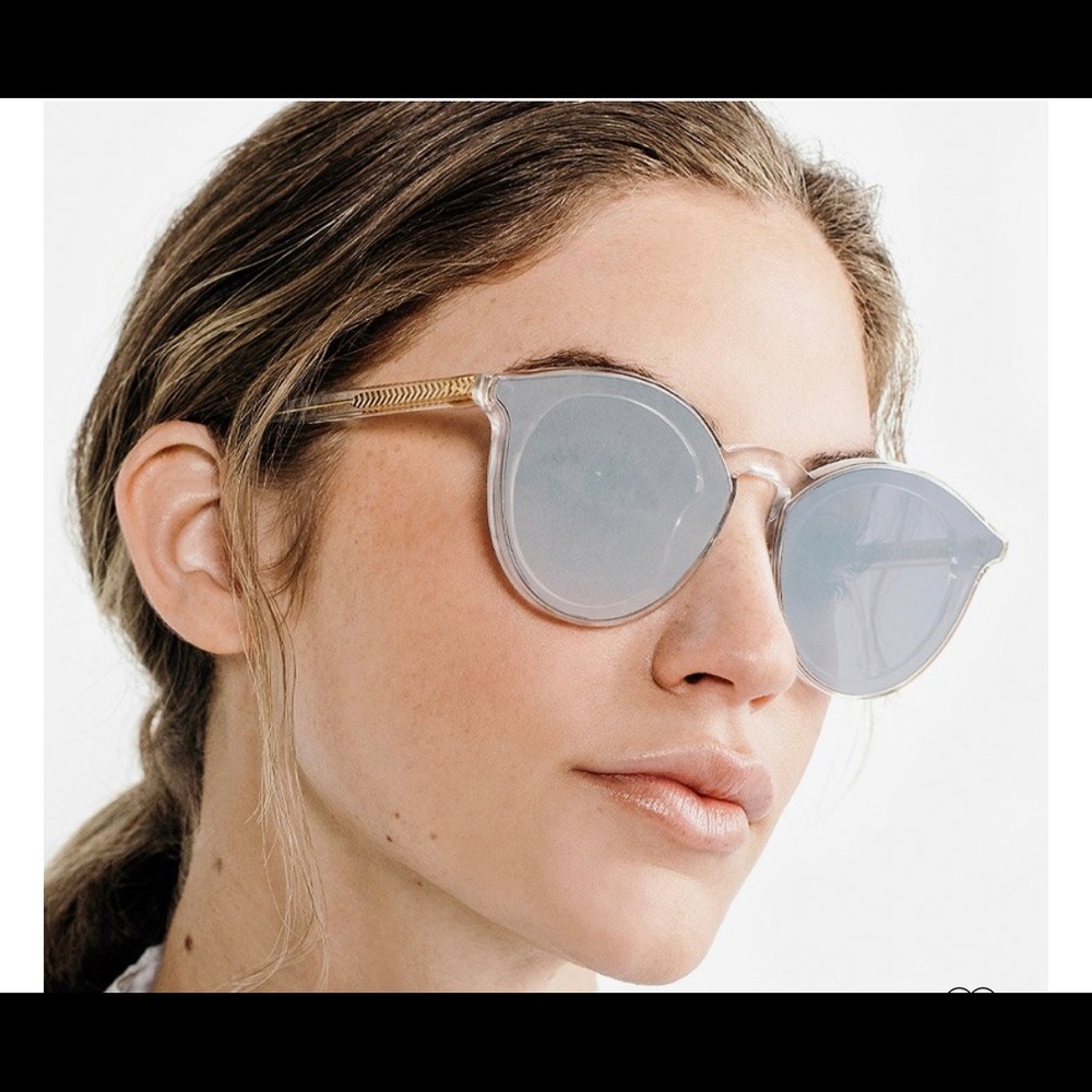 Krewe Collins Sunglasses - Crystal